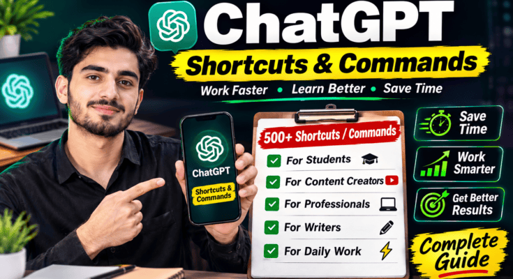 ChatGPT Shortcuts and Commands: How They Save Time and Make AI More Usefu
