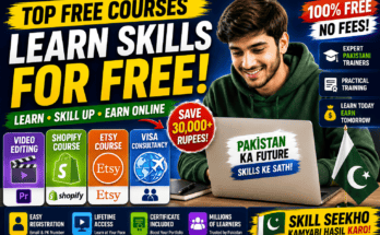 Learn valuable digital skills for free and start building your path toward online earning.