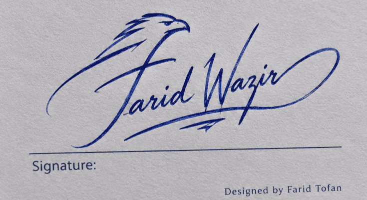How to make an amazing signature of yourself using ai